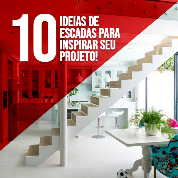 Confira: Diferentes tipos de escadas que podem ser usadas em sua construção