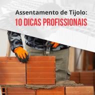 Assentamento de Tijolo - Dicas essenciais - Cerâmica Mônaco