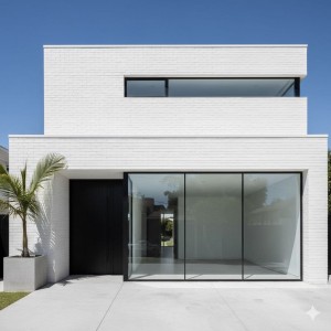 Estilo Minimalista Contemporâneo- tendencias de arquitetura residencial - Cerâmica Mônaco