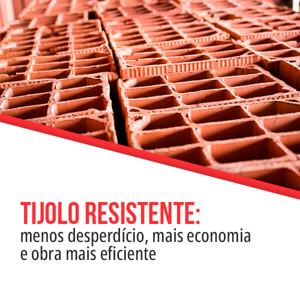 Tijolo resistente para economia da obra. Os benefícios de um tijolo de qualidade.