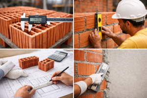Para acabamento de primeira, bloco cerammicos de ualidade da Cerâmmica Mônaco