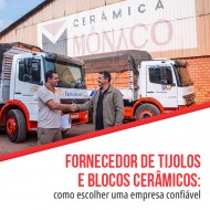 Fornecedor de tijolos e blocos cerâmicos: como escolher uma empresa confiável